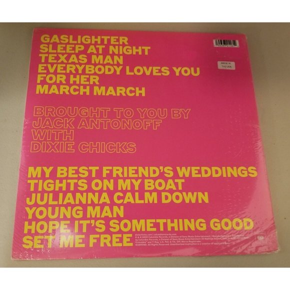 The Dixie Chicks Gaslighter LP Vinyl Record Album New - Picture 2 of 4